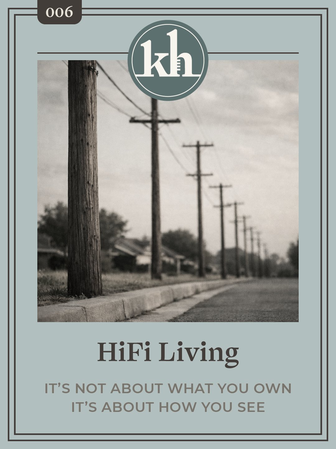 A row of telephone poles receding into the distance, shot from a low angle