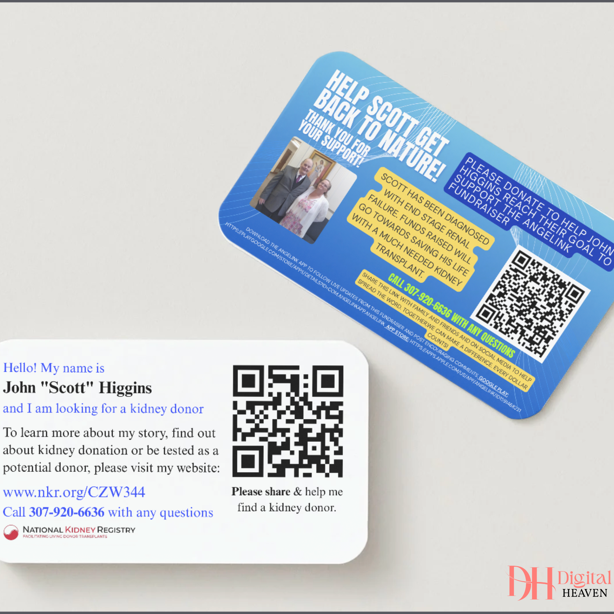 Donation/Fundraiser Business Cards