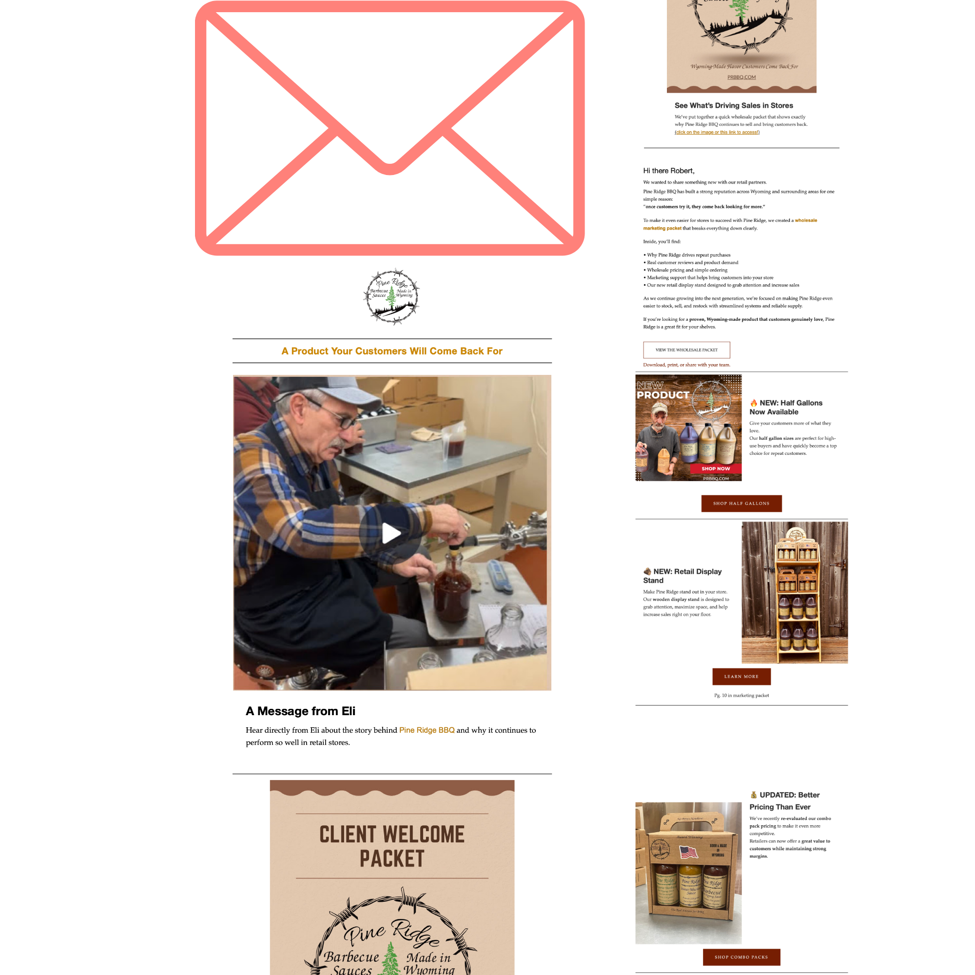 Pine Ridge BBQ Email