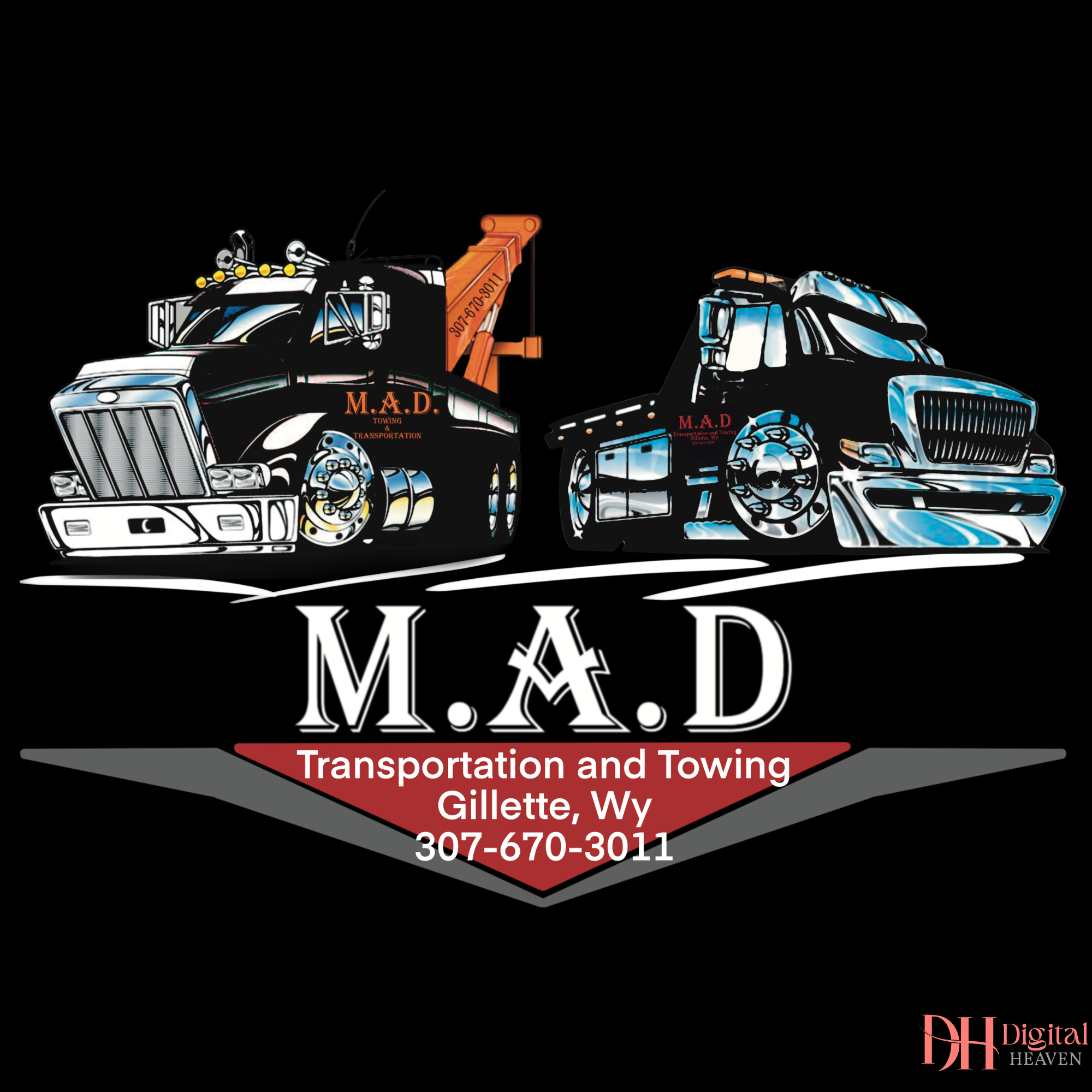 Mad Towing Gillette Logo