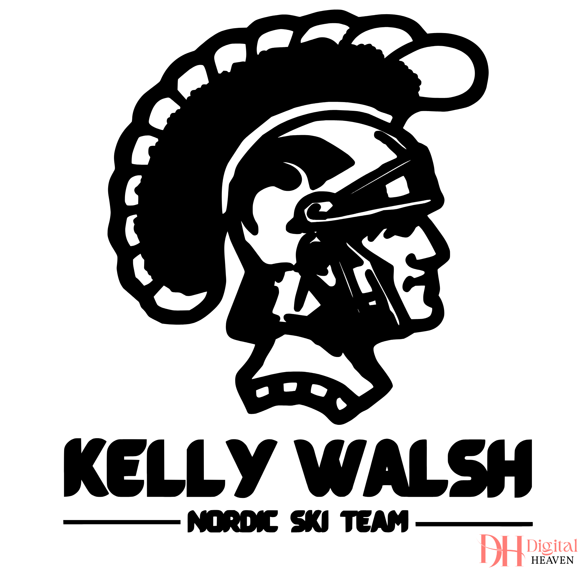 Kelly Walso Nordic Ski Logo