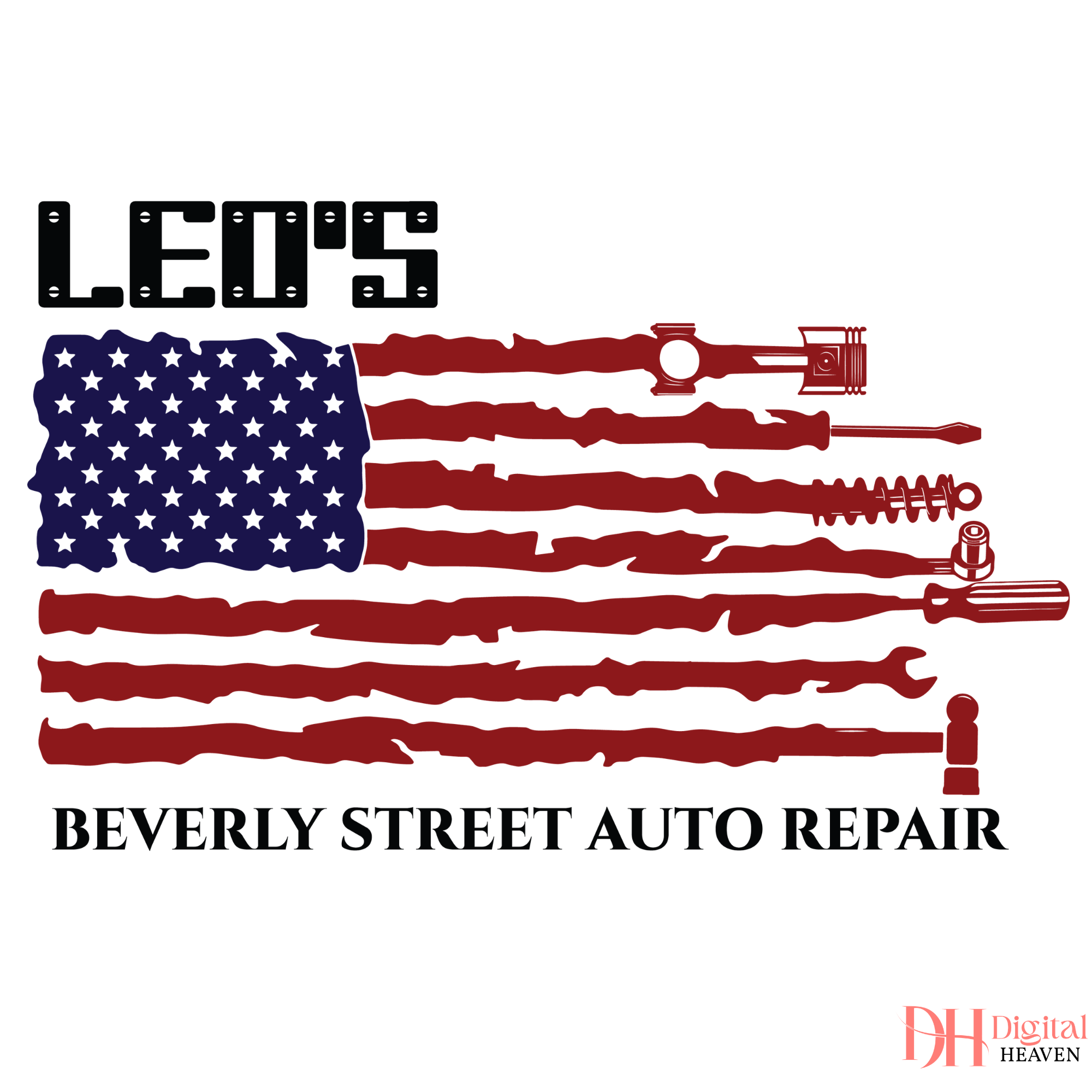 Leo's Beverly Street Auto Repair Logo
