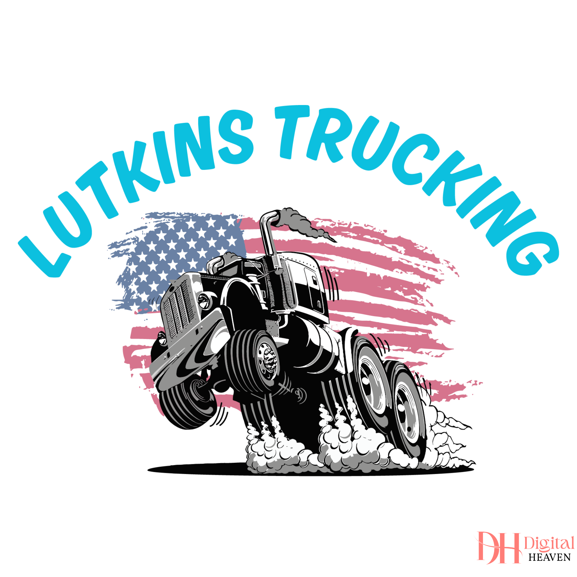 Lutkins Trucking Logo