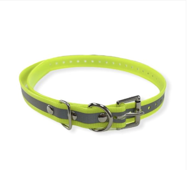 Educator 3/4" Biothane Reflective Collar