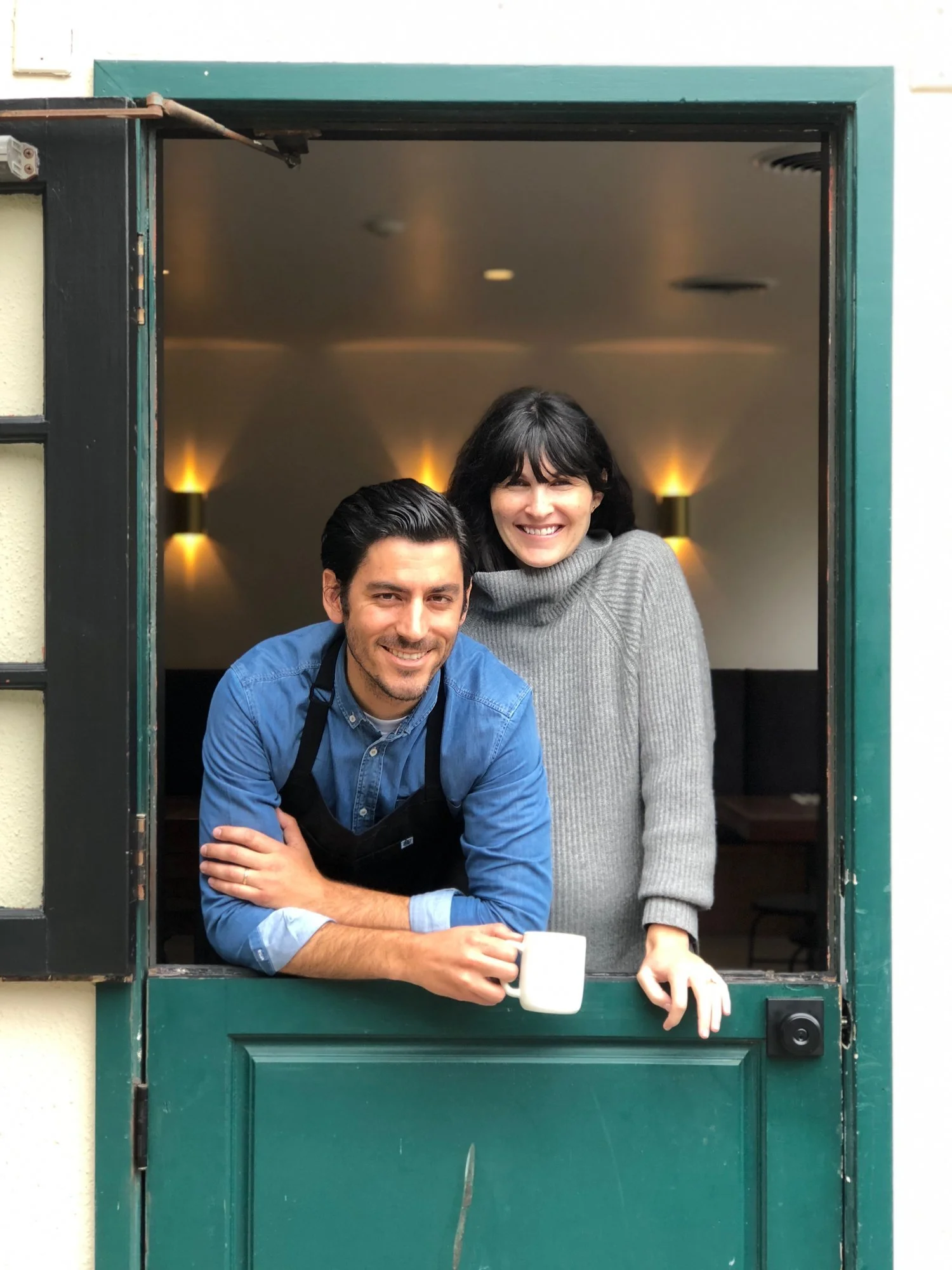 Photo on our soft opening day, by Lindsay Parton