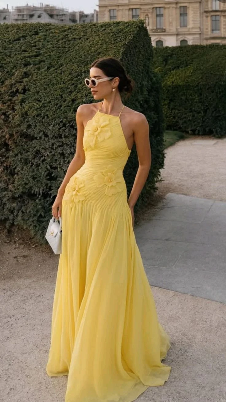 Butter yellow floral dress.jpg
