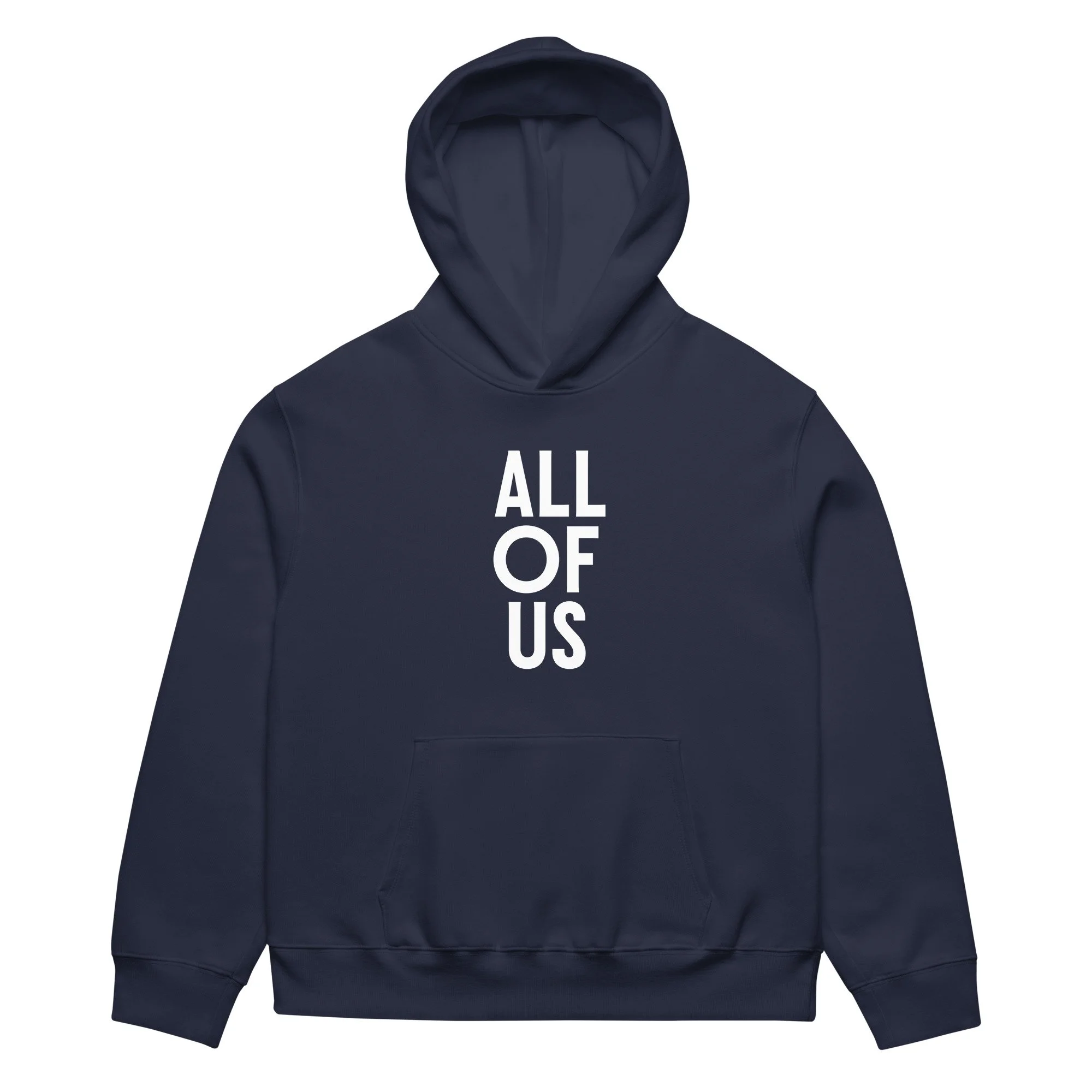 Heavyweight Cotton Hoodie Navy