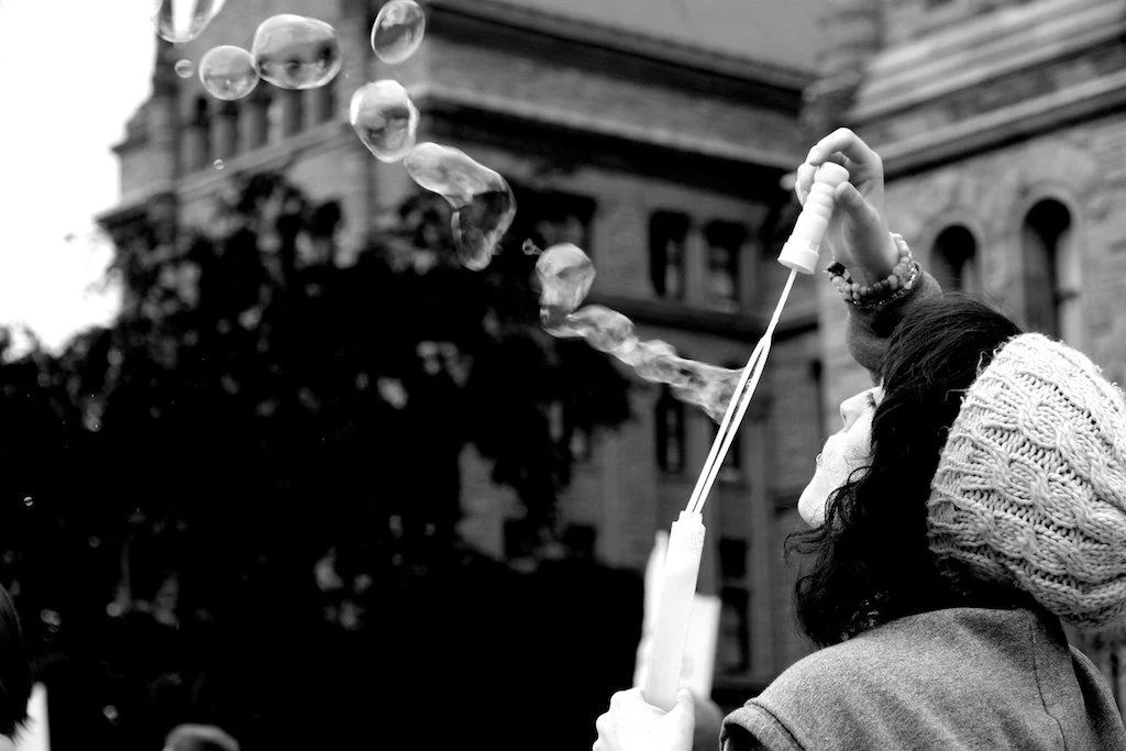 Protest against police action during G20 Summits in Toronto, Ontario.