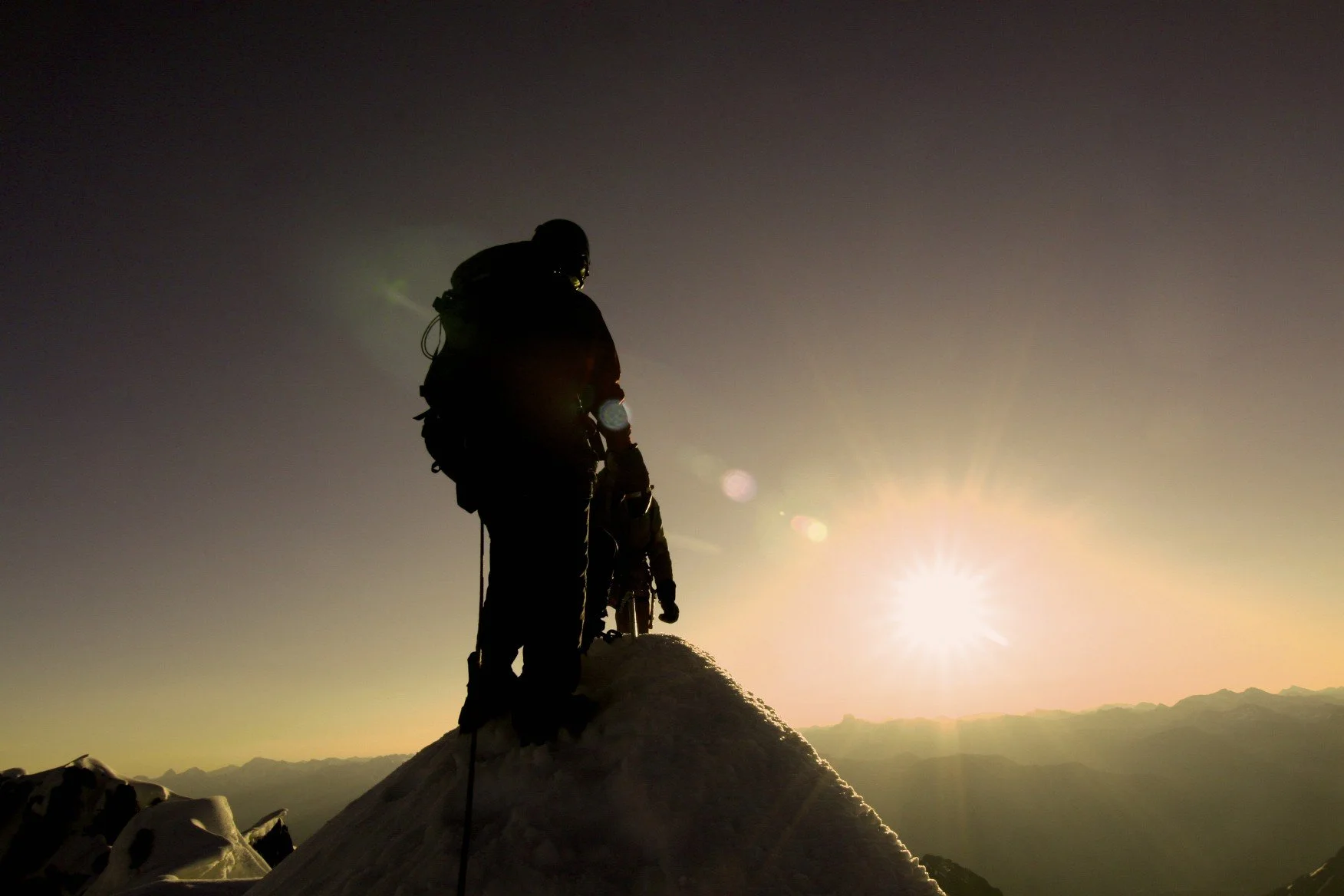 Summit of Mount LeFroy, Yoho National Park, Alberta