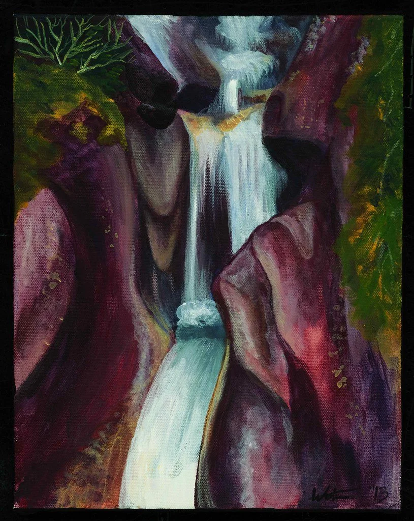 Monmouth Creek 
2013
12X18"
acrylic on canvas
$200 
