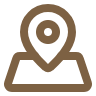 Icon of a location pin on a map