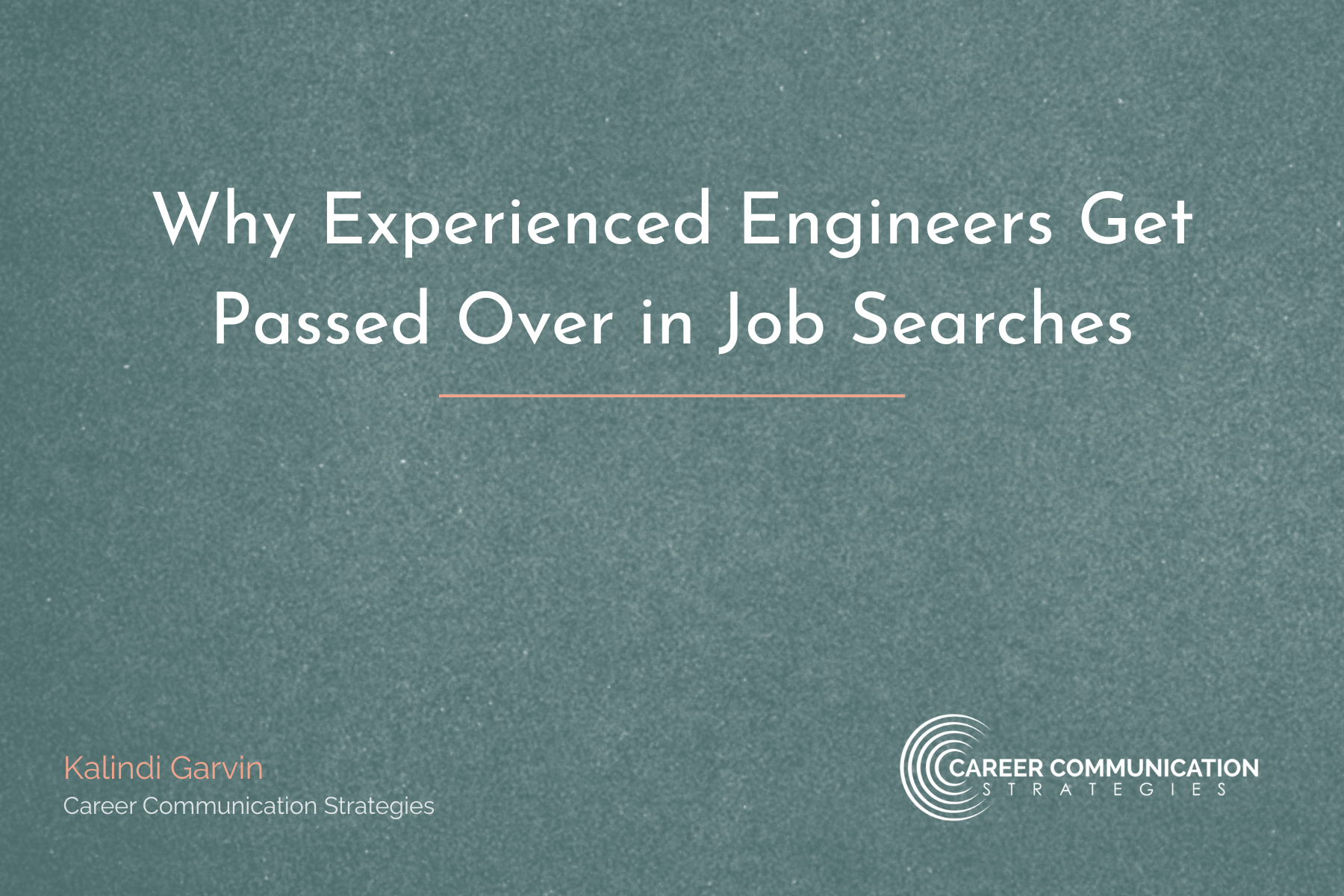Why Experienced Engineers Get Passed Over in Job Searches