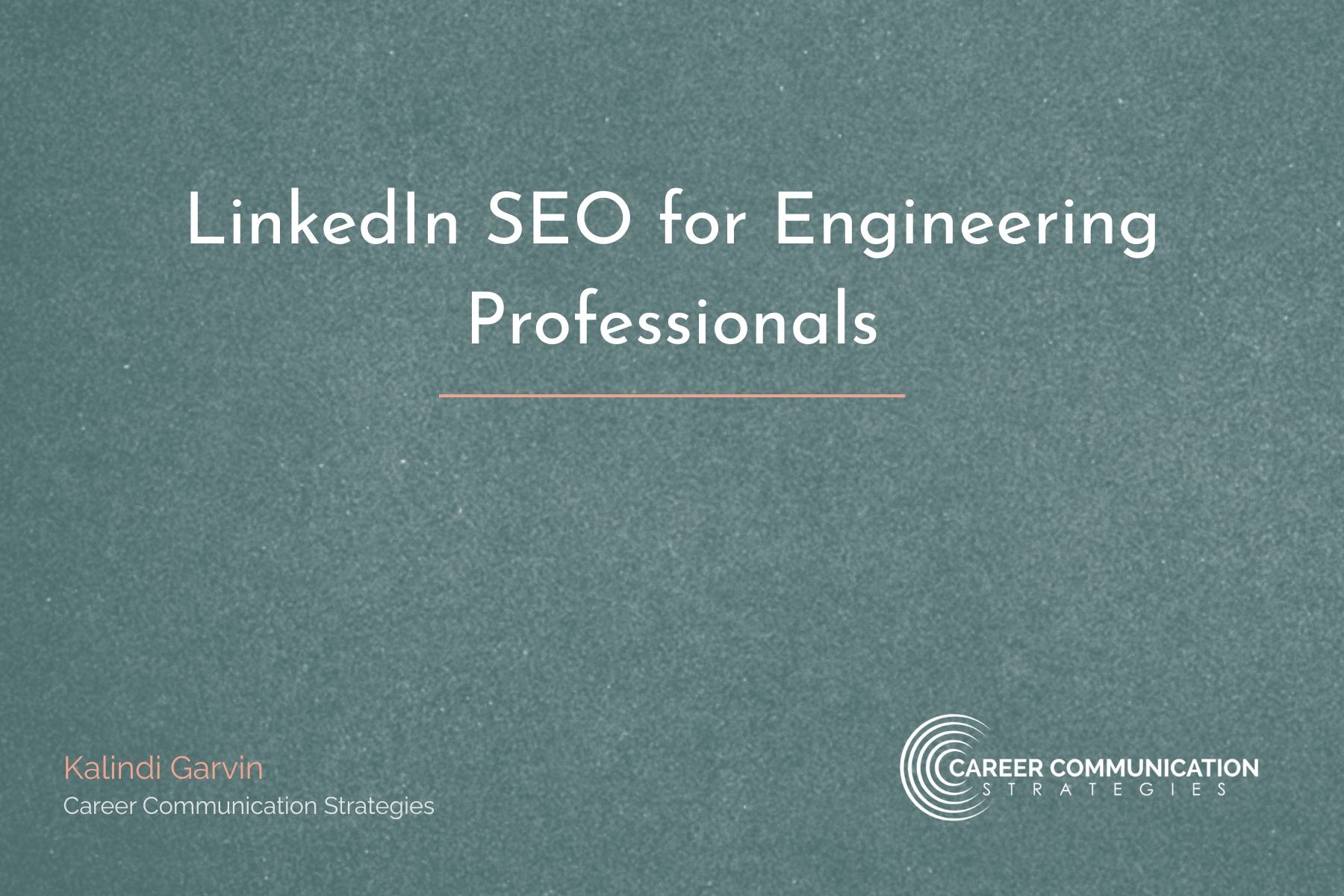 LinkedIn SEO for Engineering Professionals