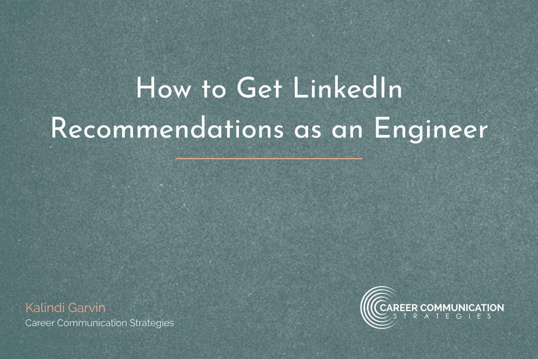 How to Get LinkedIn Recommendations as an Engineer