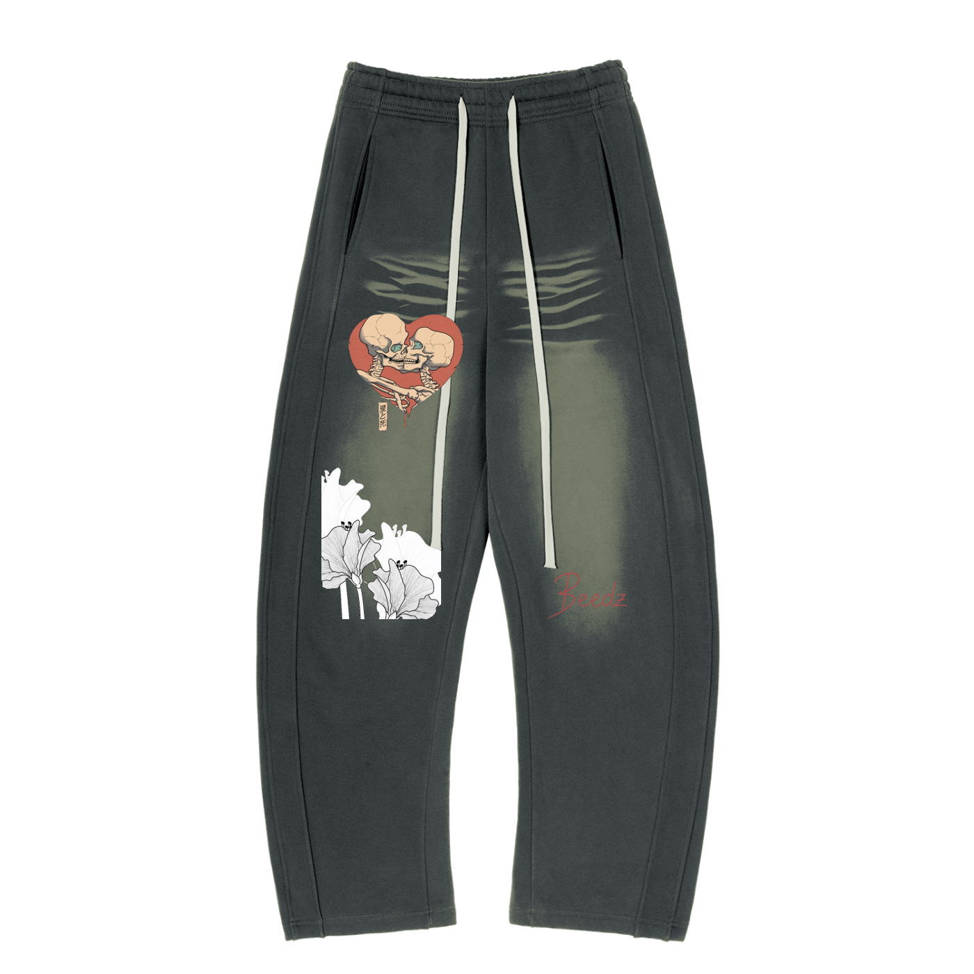 Sunfade Curved Blade Fleece Sweatpants
