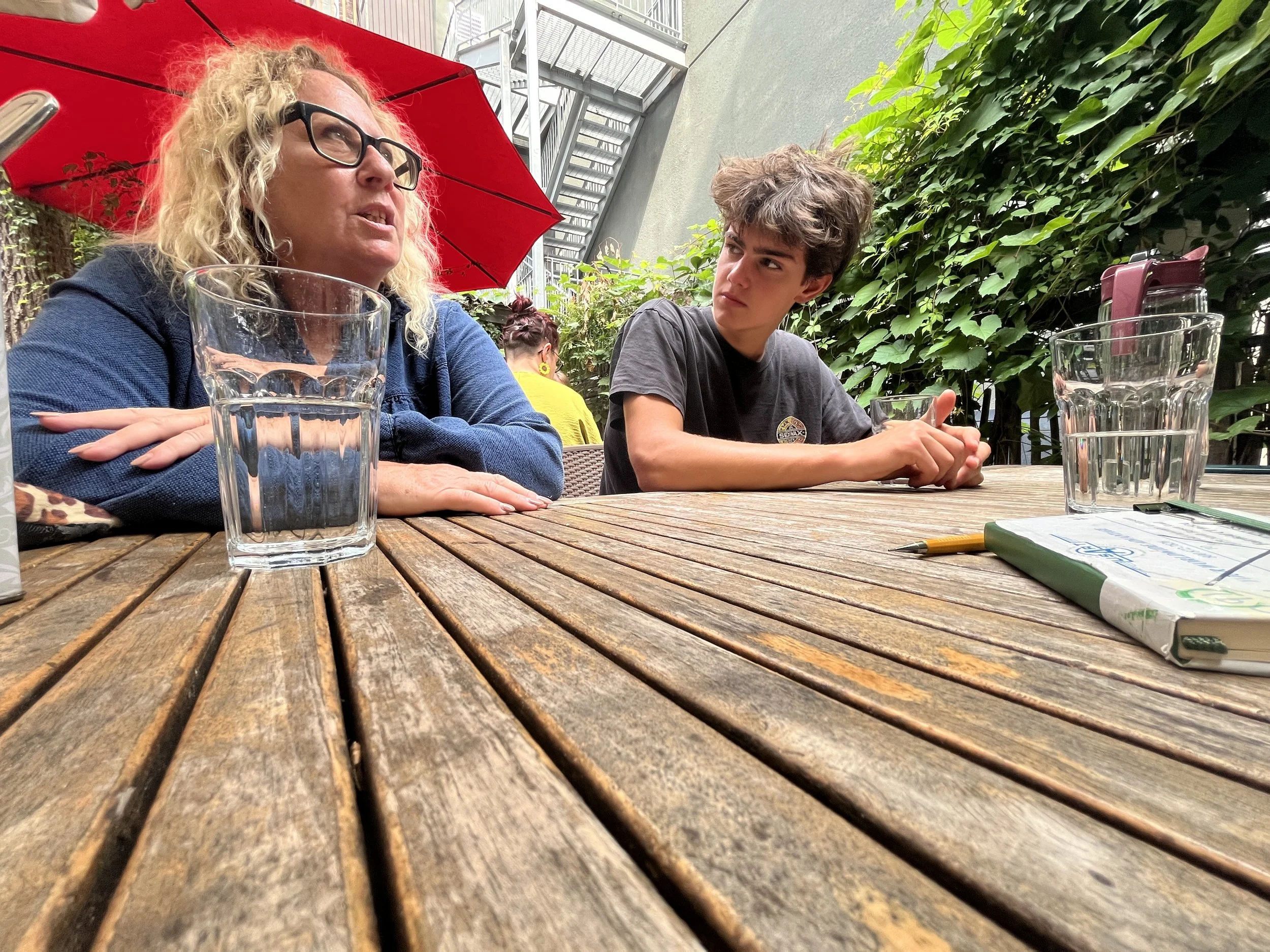 2026 - drop off and meeting with founder of Skateboards For Hope