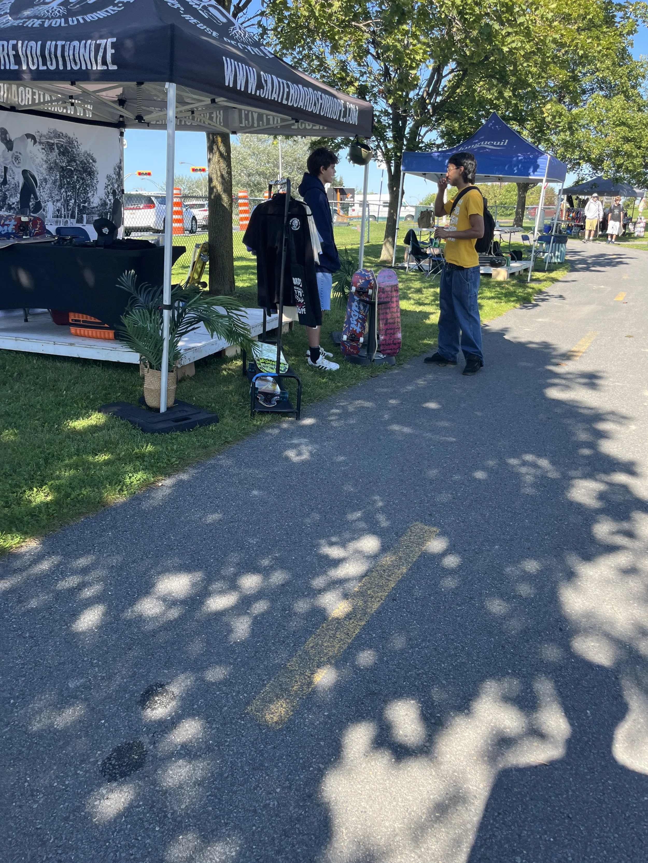 Working at Montreal Skate Fest 2026