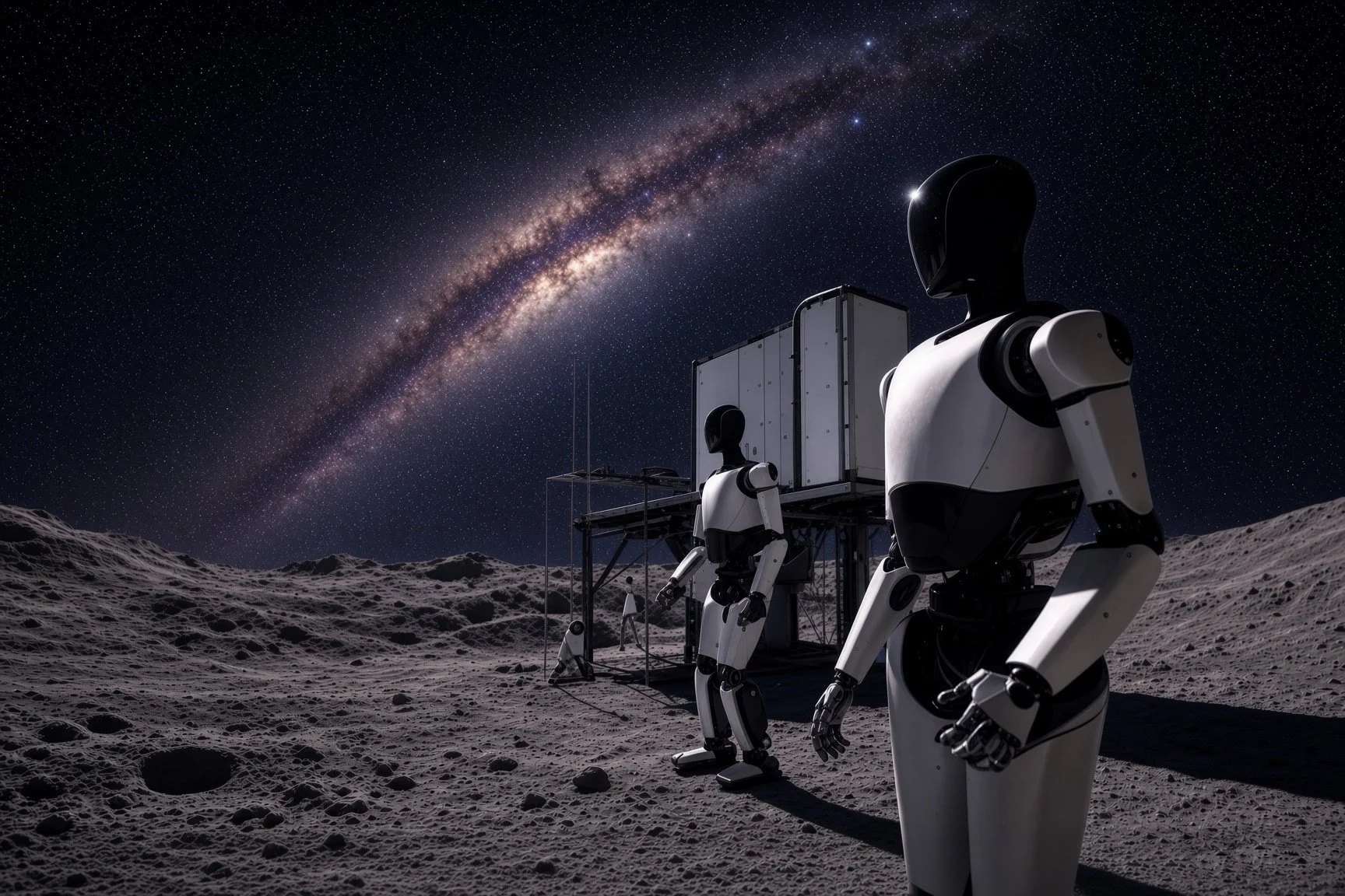 Architecture to the moon!