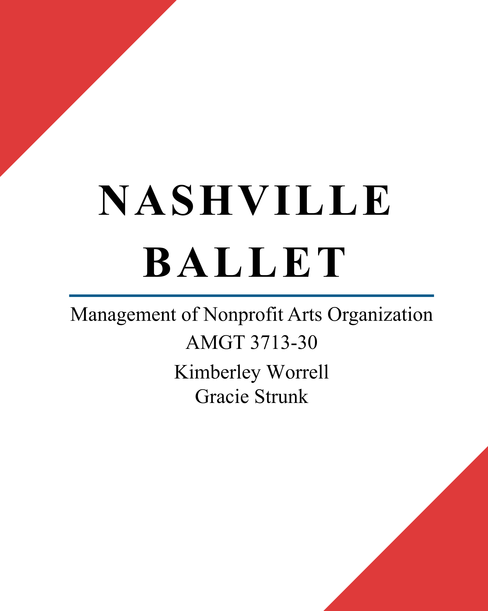 Management of Nonprofit Arts Organizations