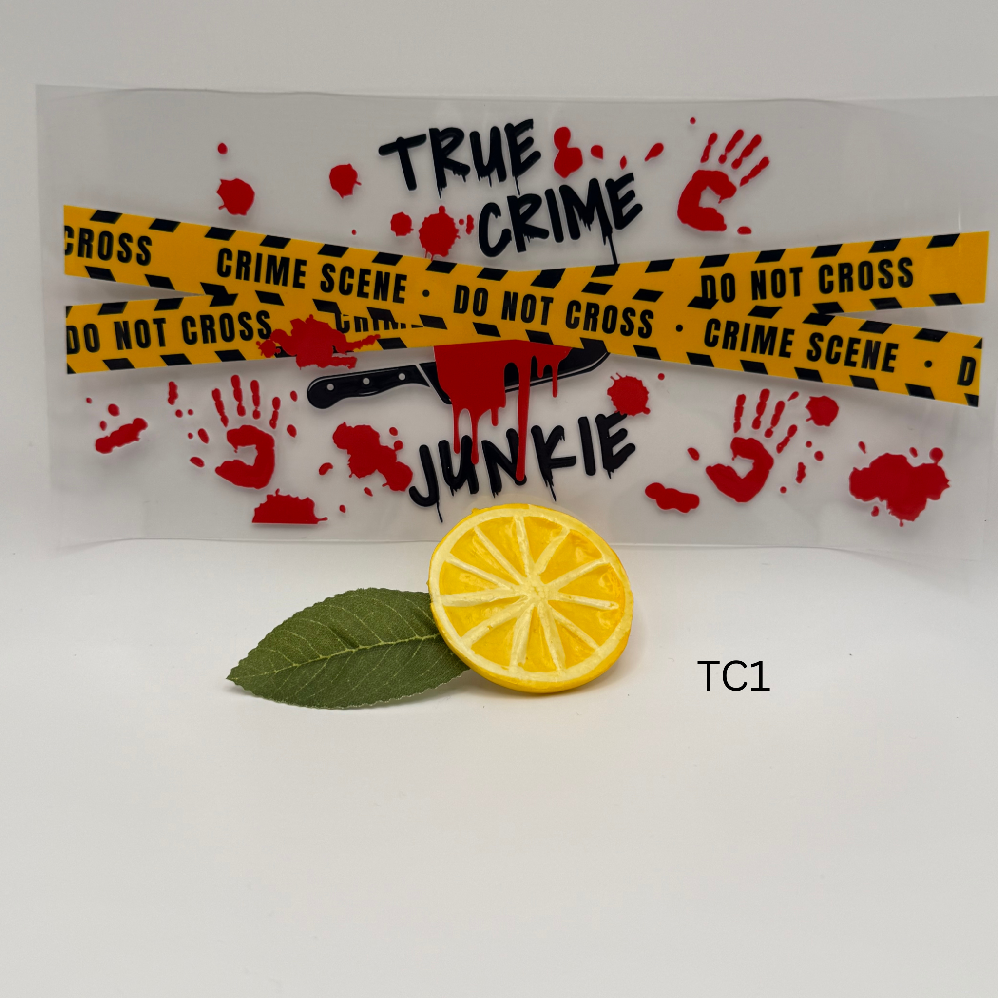 True Crime Junkie Wrap - 16 oz/ 20 oz Tumbler