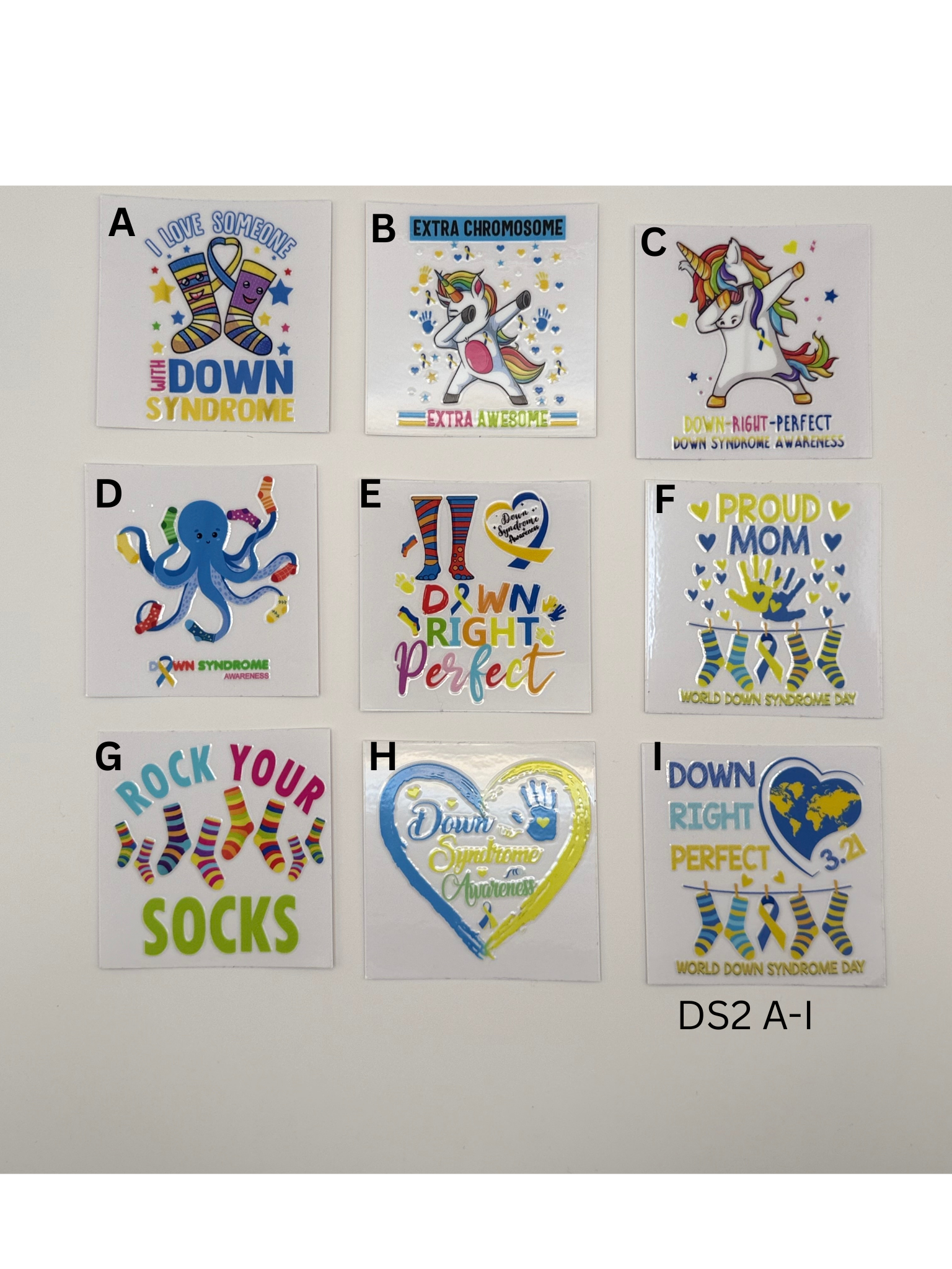 Down Syndrome Awareness Decal - 16 oz/ 20 oz Tumbler