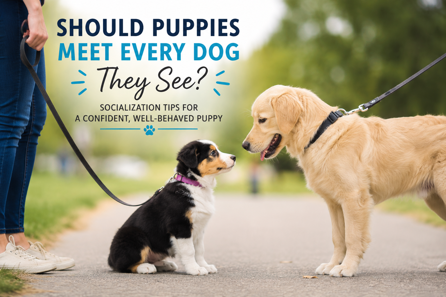 Should Puppies Meet Every Dog They See?