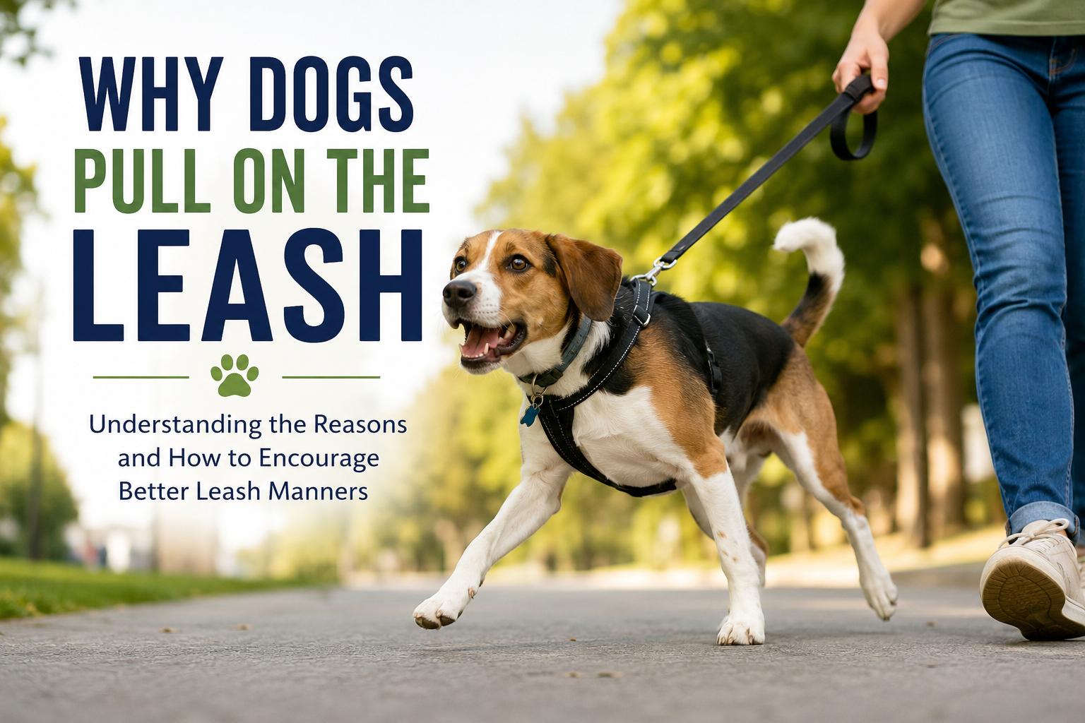 Why Dogs Pull on the Leash (And How to Stop It Positively)