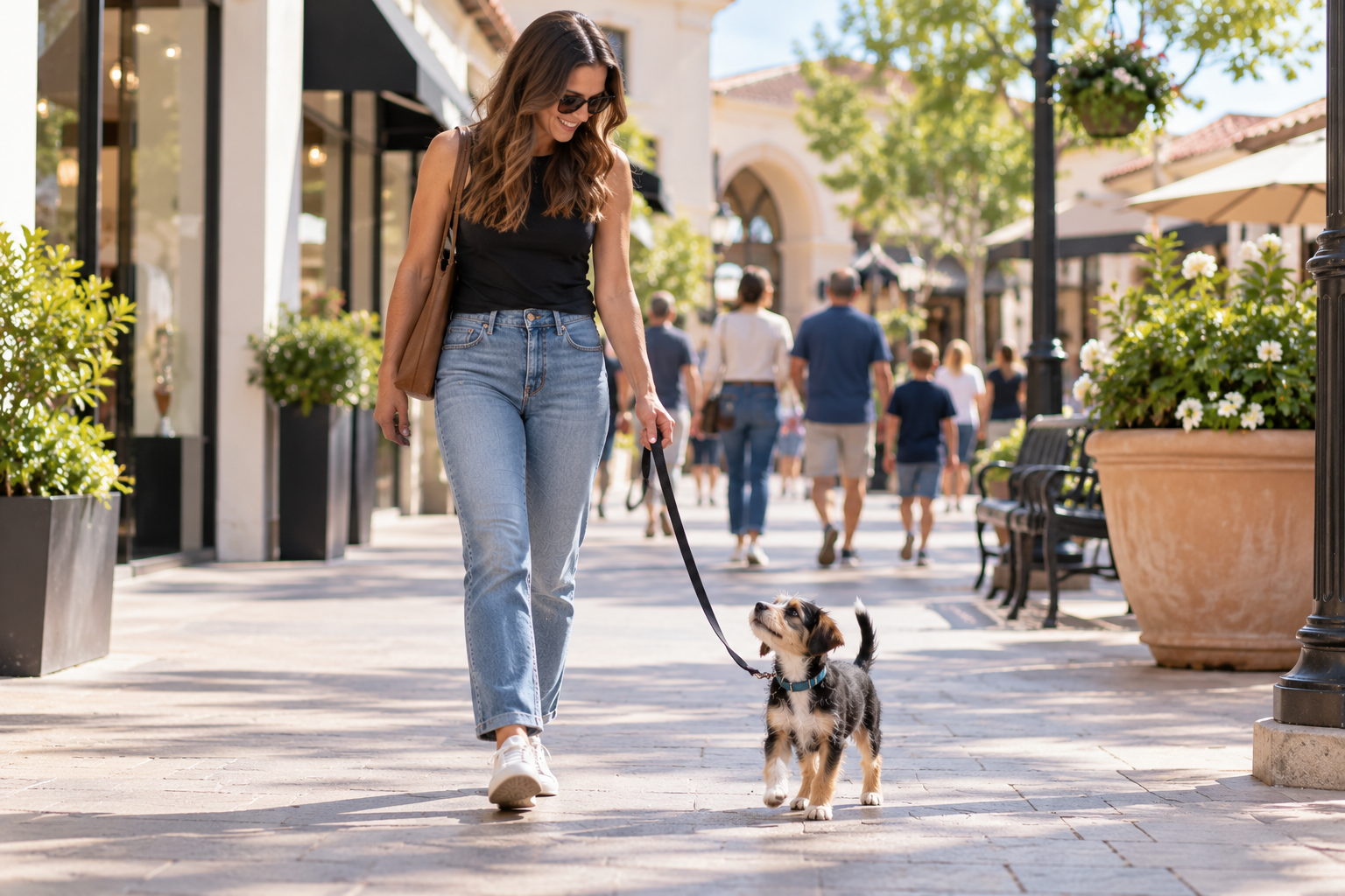 puppy training westlake village outdoor area
