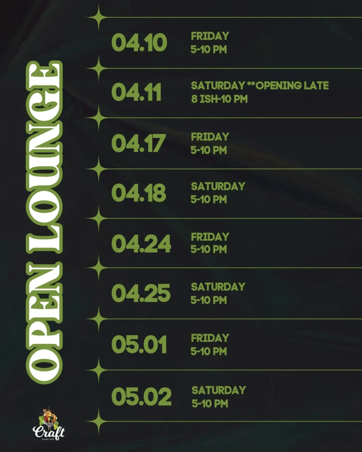 The underground Cocktail Lounge at Cherry Street Bottle Shop is the perfect weekend spot to unwind and relax 🍒✨ don't worry if you want to stay in- you can grab cocktails, beer, and wine to take home and enjoy too! 

**Please note we'll be opening t