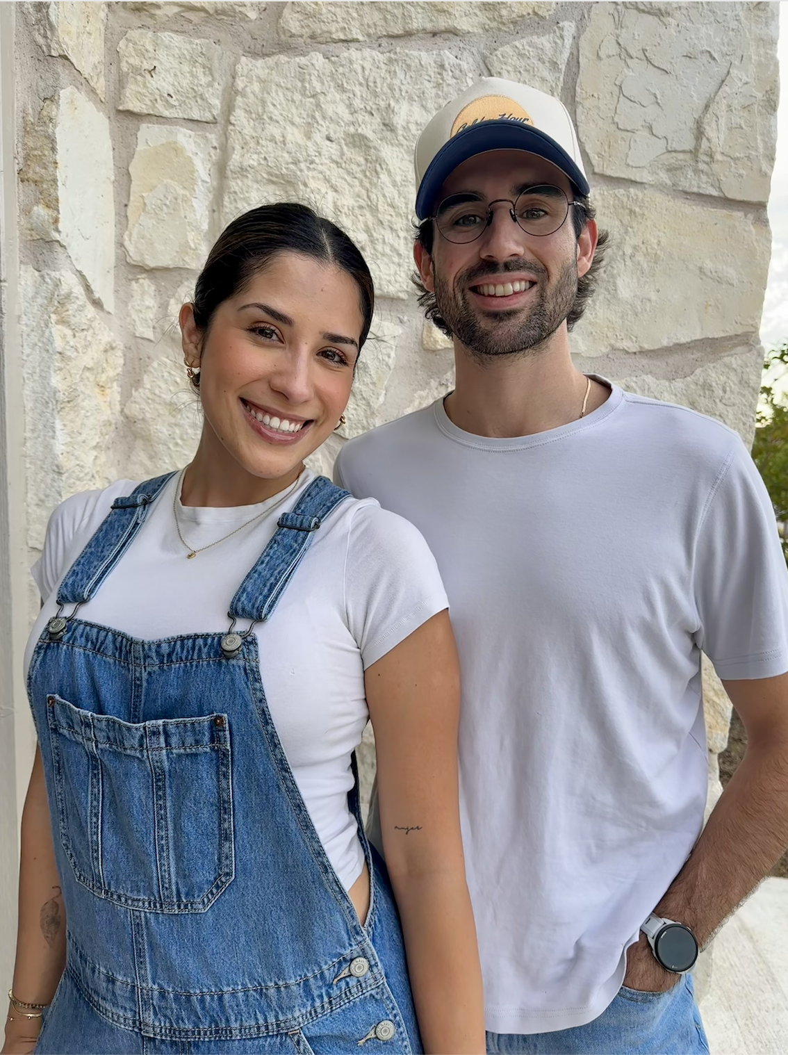 Lily and Carter, the husband-and-wife team behind Golden Hour Painters in South Austin and Buda.
