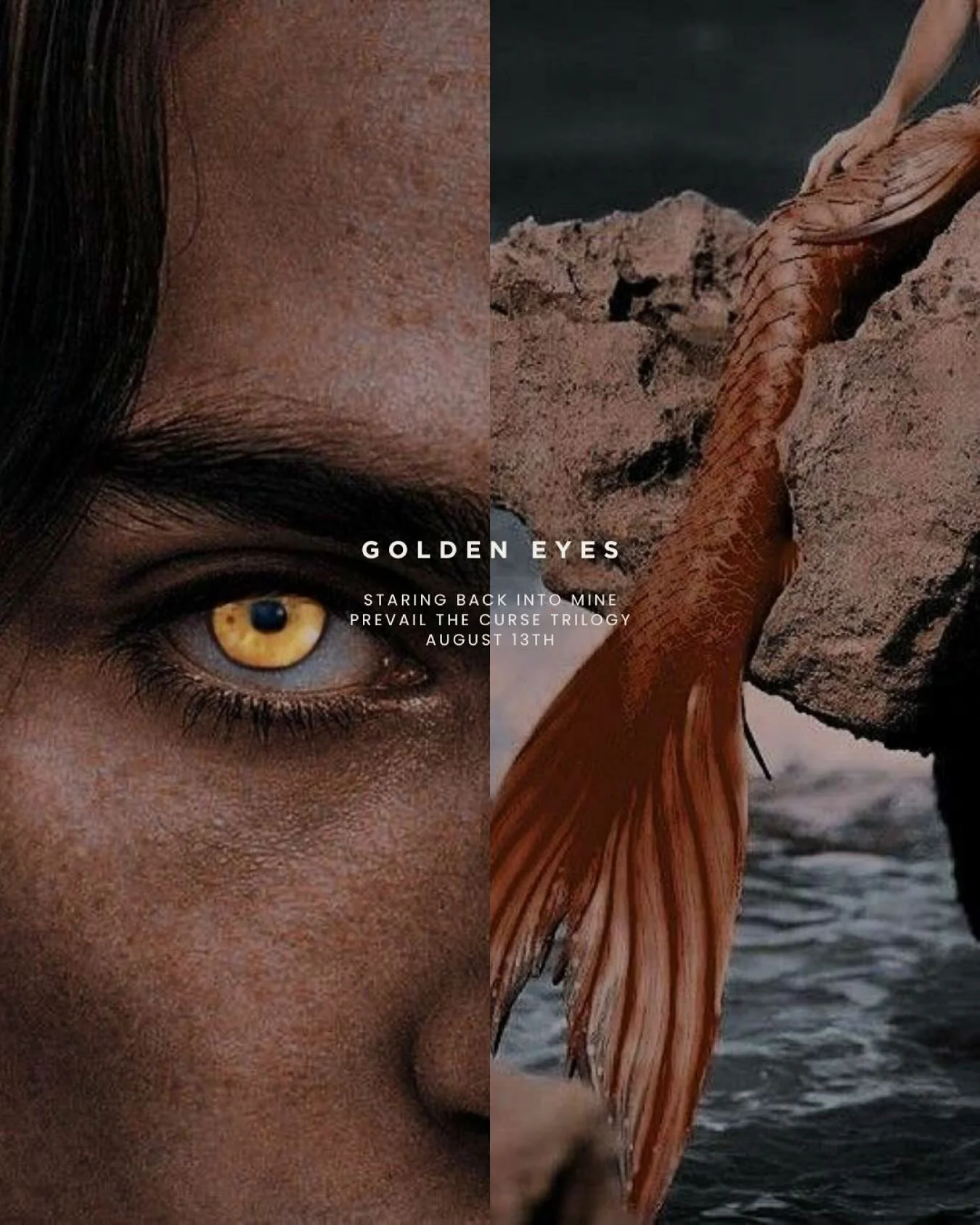 🔱 golden eyes staring back into mine 🔱

Prevail the Curse Trilogy is yours tomorrow! So thrilled that it&rsquo;s finally become the series I&rsquo;ve dreamed up that it could be with the bravo of more thrill and even spicier encounters. Come meet m