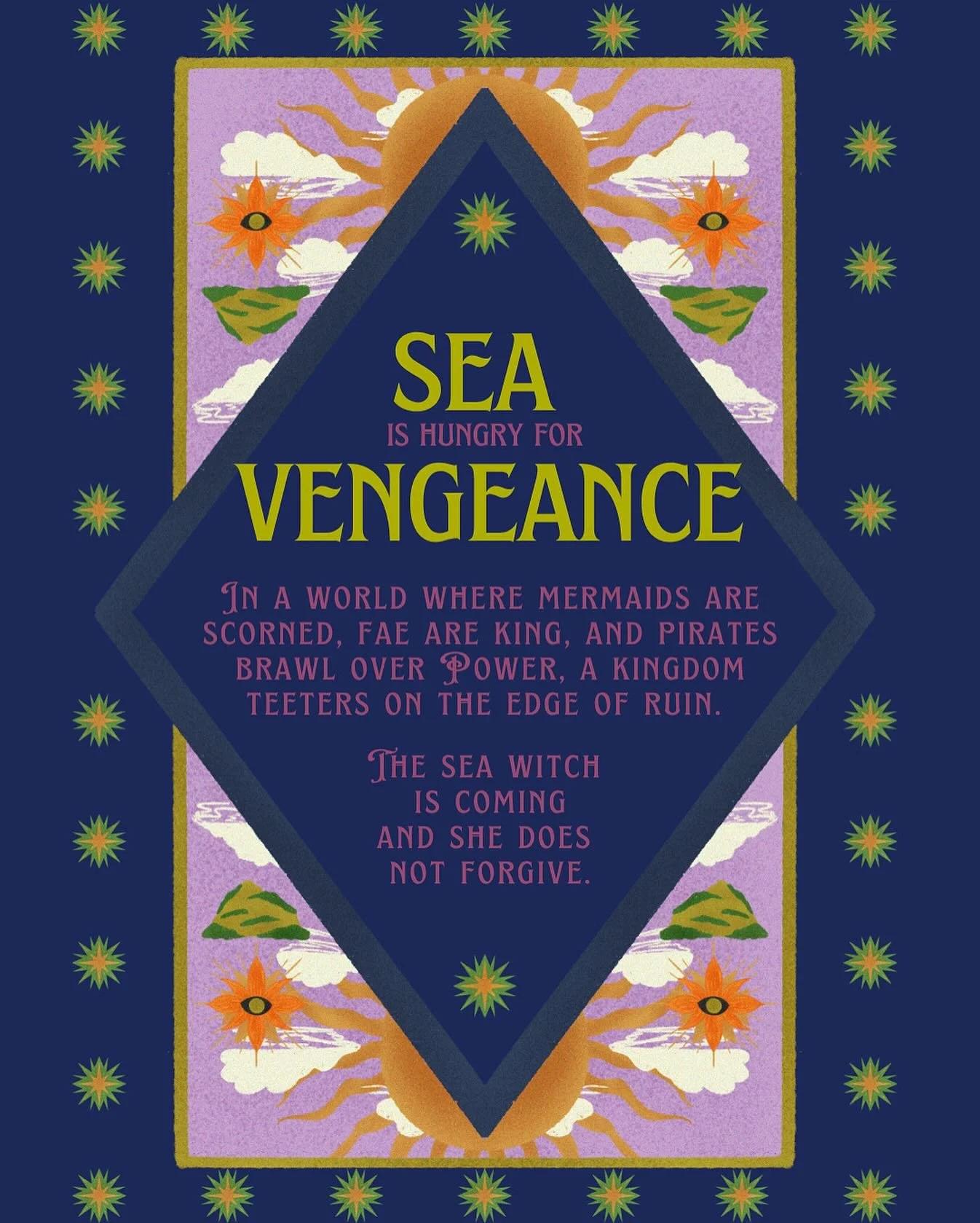 Vengeance stirs where the sea meets magic

In a world where mermaids are scorned, fae rule the land, and pirates battle for power,  darkness stirs beneath the waves.

The sea witch is coming and she does not forgive.

🧜&zwj;♀️🗡️ If you love morally