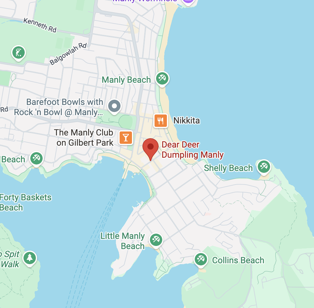 Location Map for Dear Deer Dumpling