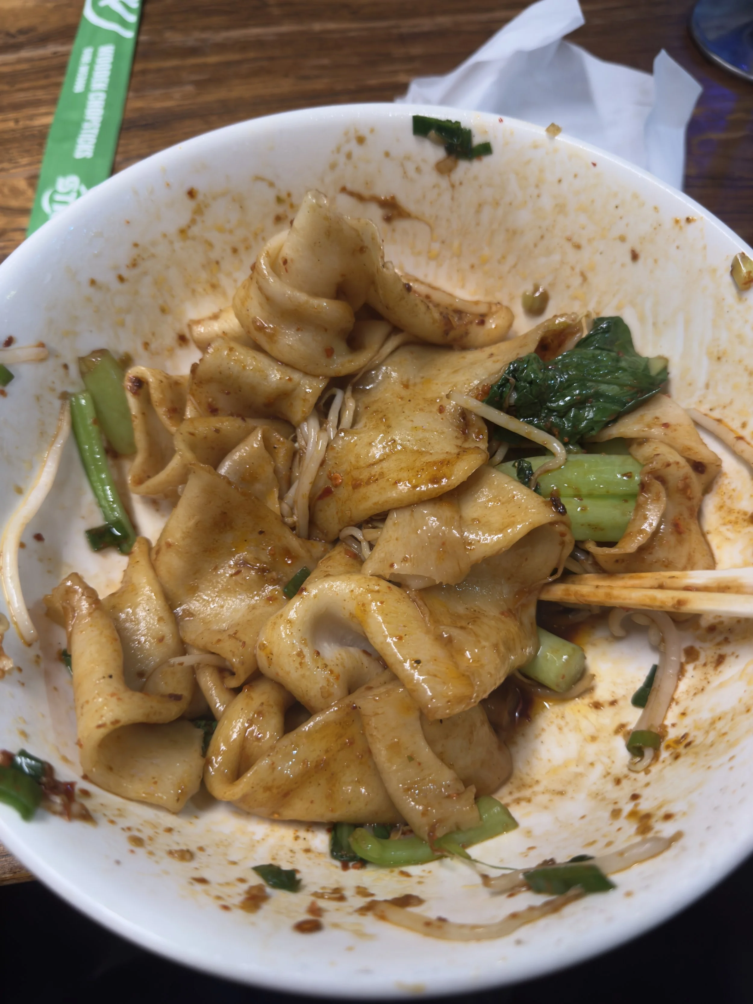 Cilli Oil Split Noodles