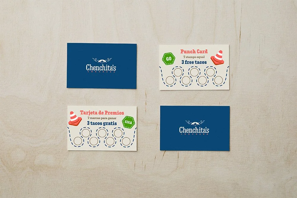 Chenchita's Bilingual Punch Cards