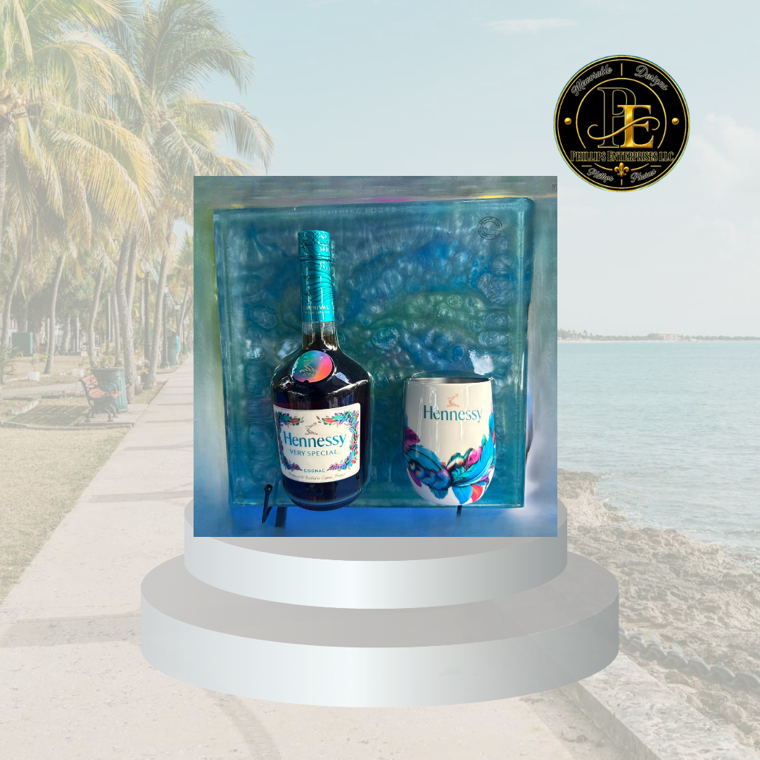 Hennessy Carnival Bottle Art