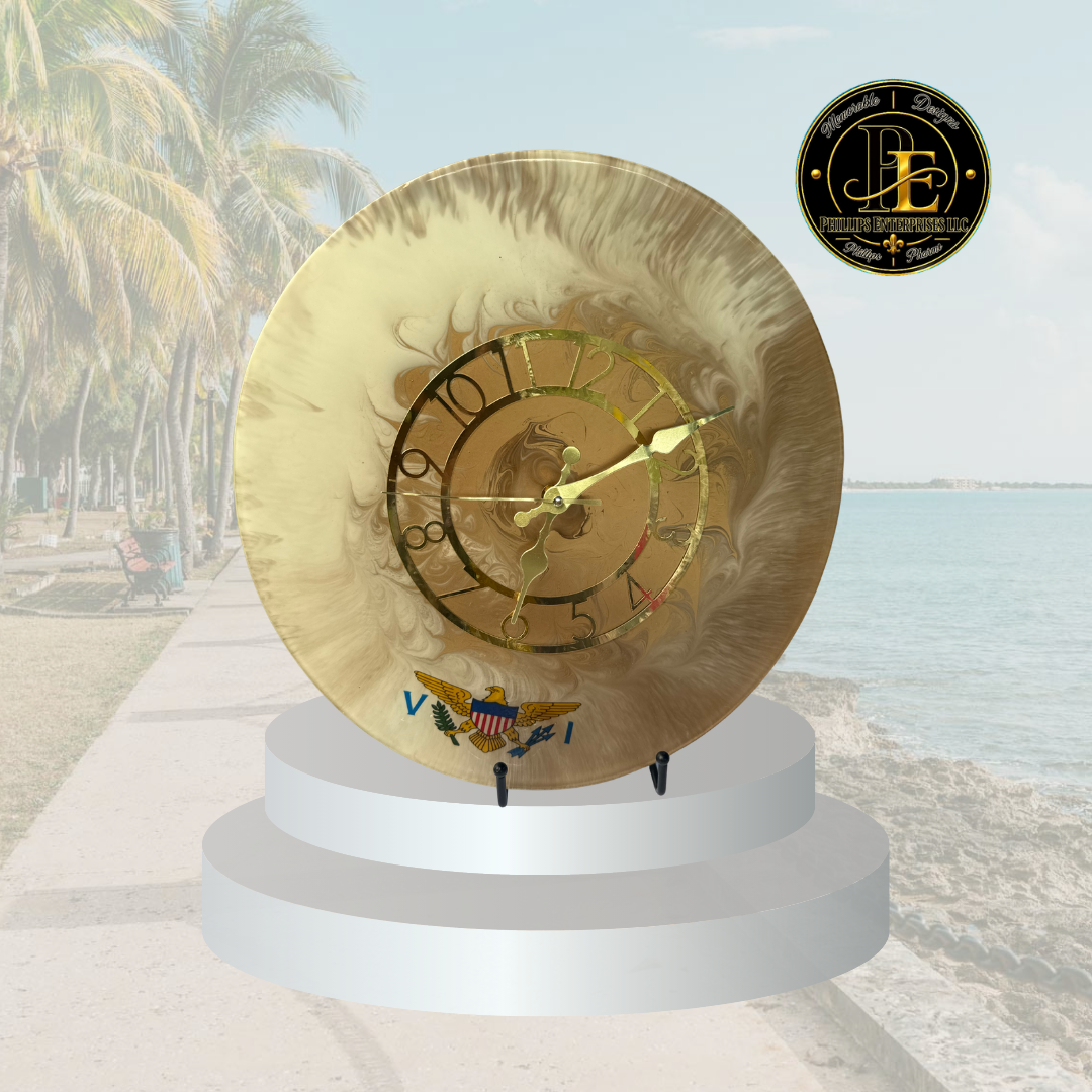 Virgin Islands Clock
