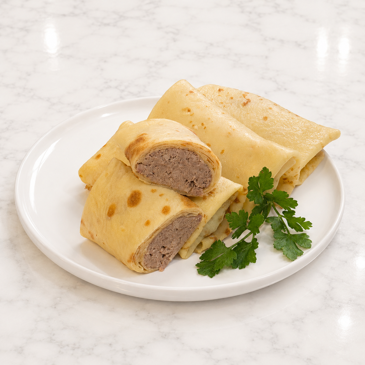 Beef Blintzes