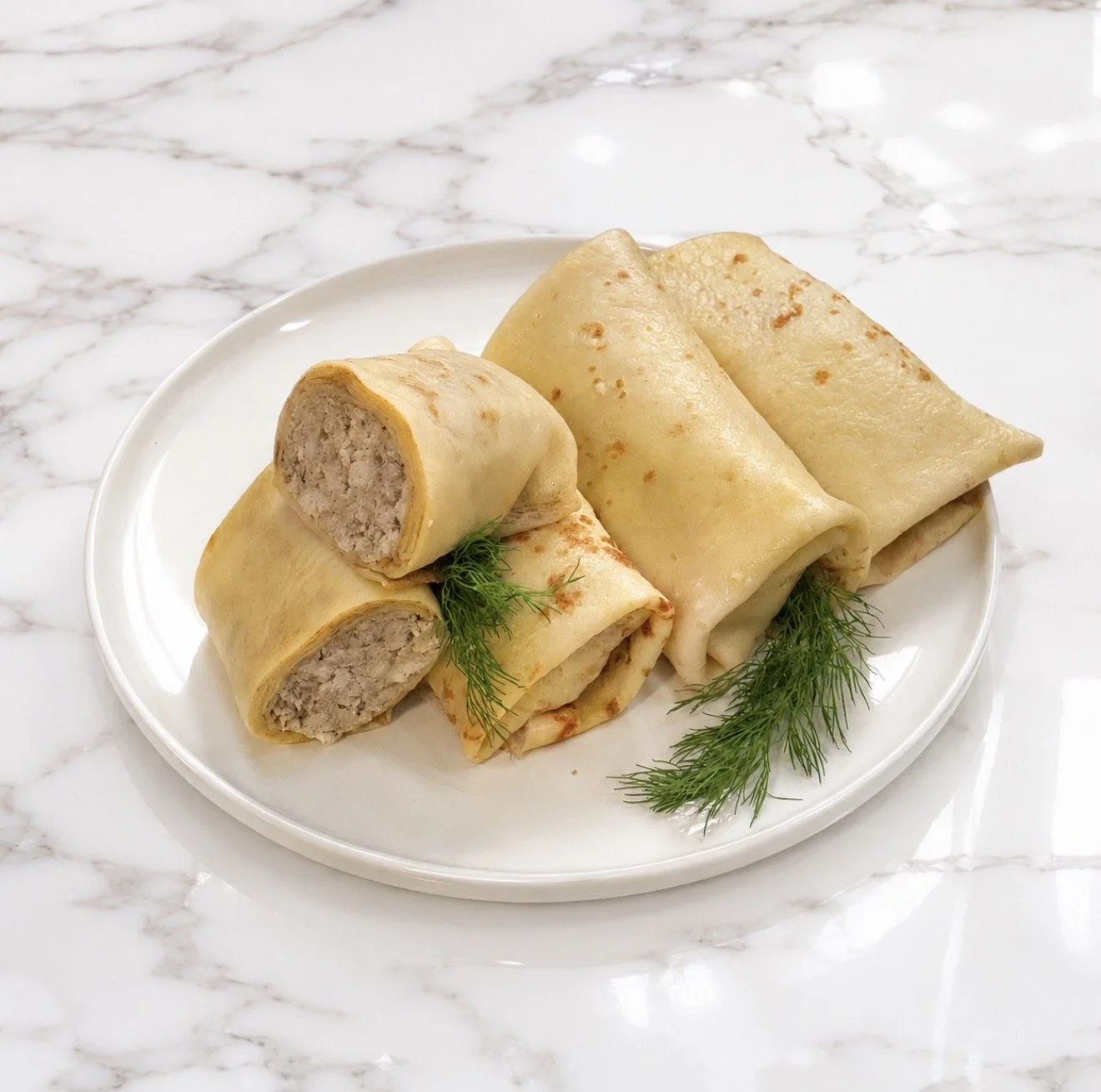 Chicken Blintzes