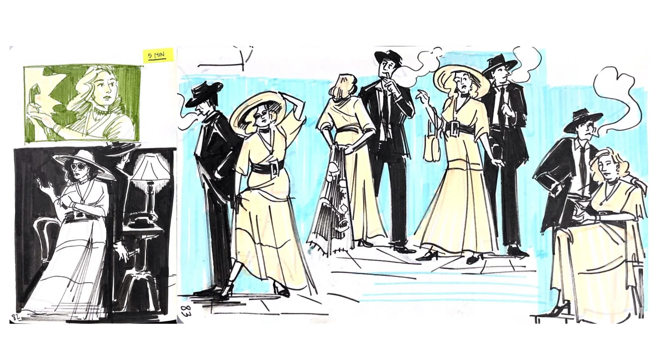 Figure Drawings, 2024