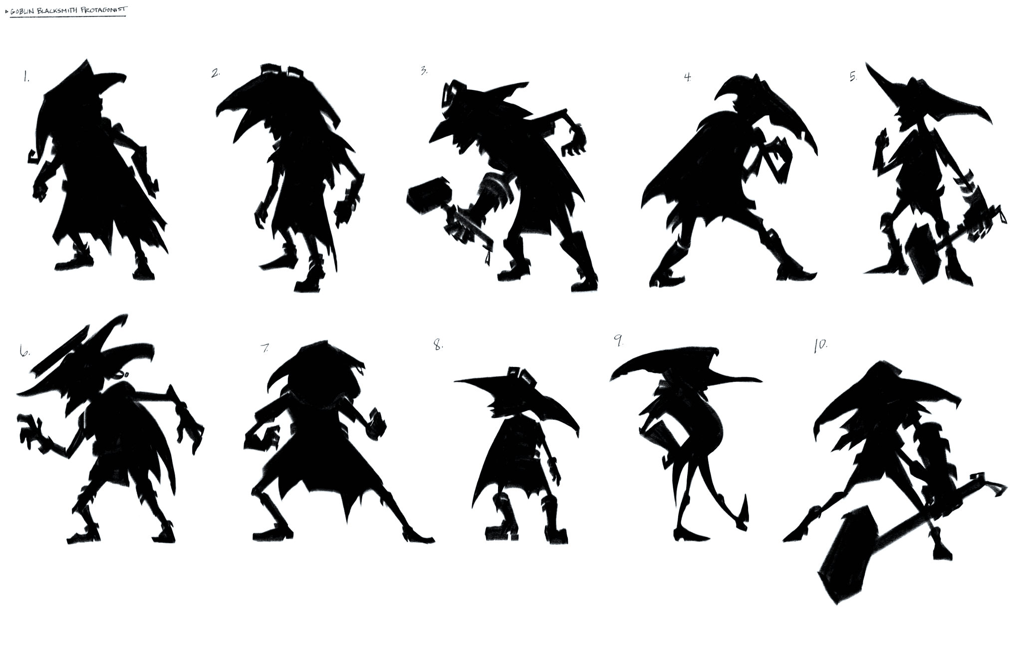 Goblin Character Ideations, 2025