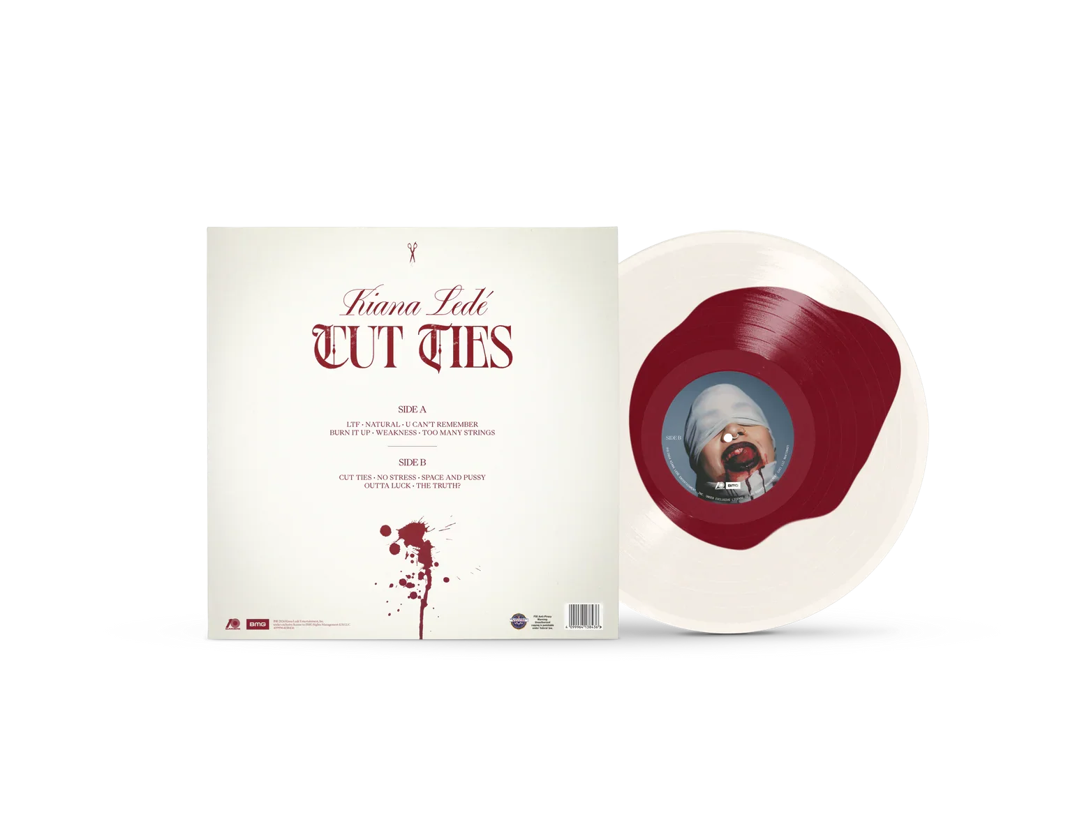 Design Featured on Vinyl Sleeve, 2024