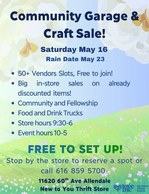Community Garage & Craft Sale