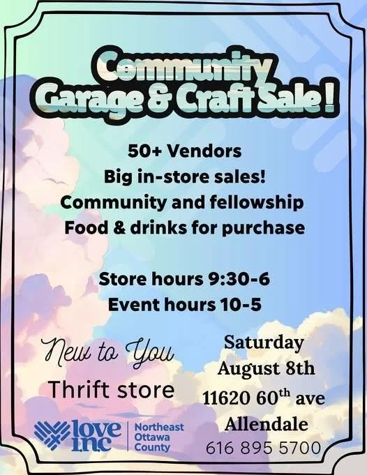 Community Garage & Craft Sale