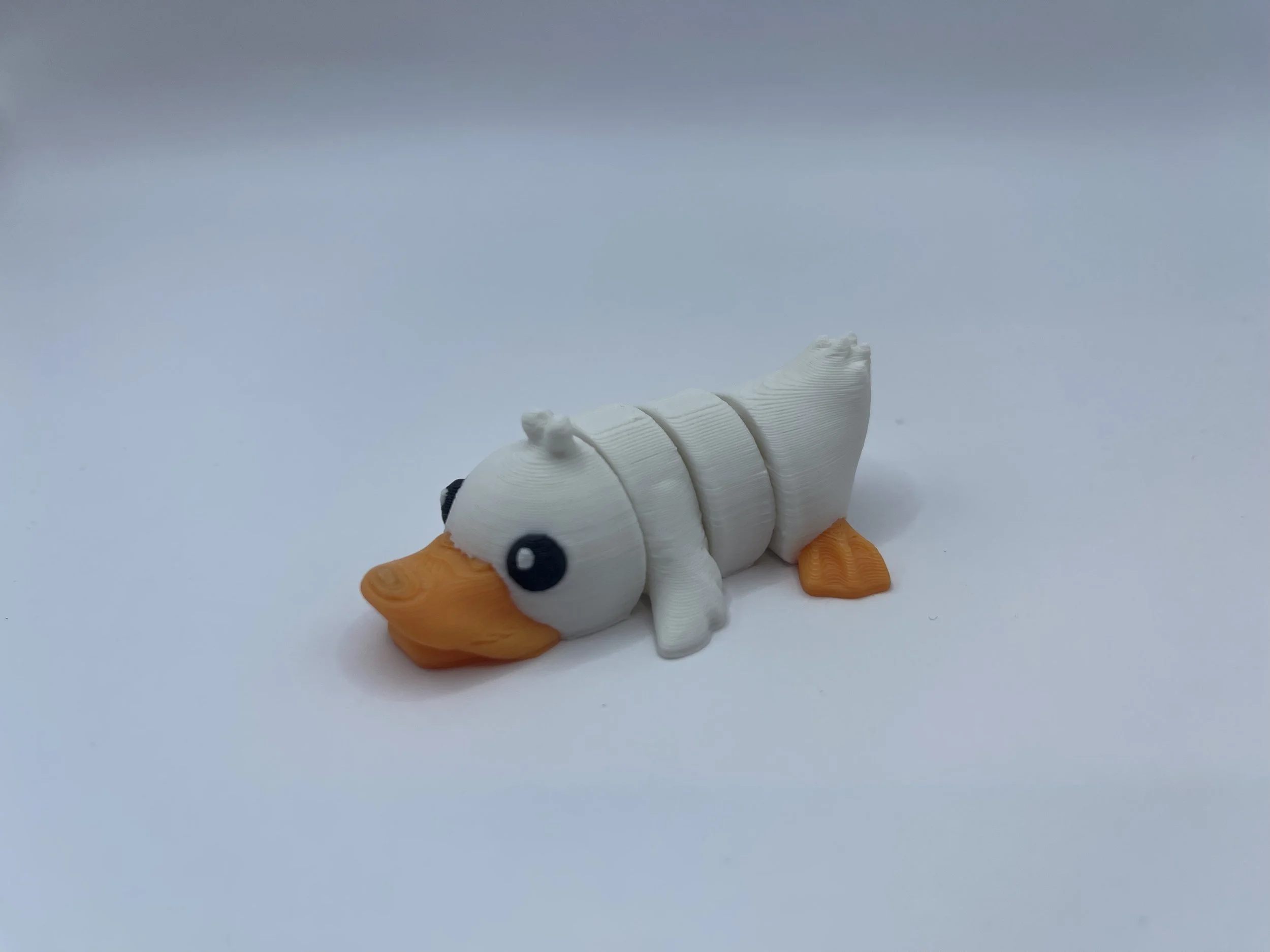 3D Printed Articulated Duck - Cute Unique Gift for Animal Lovers