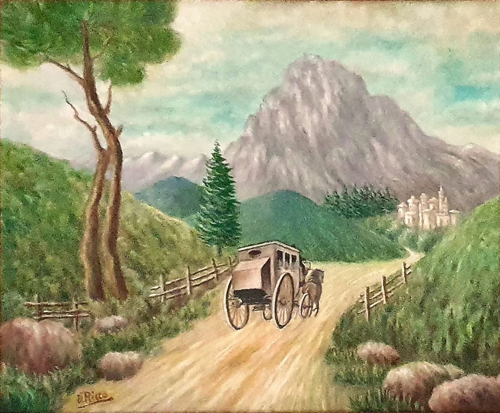 Carrozza in viaggio