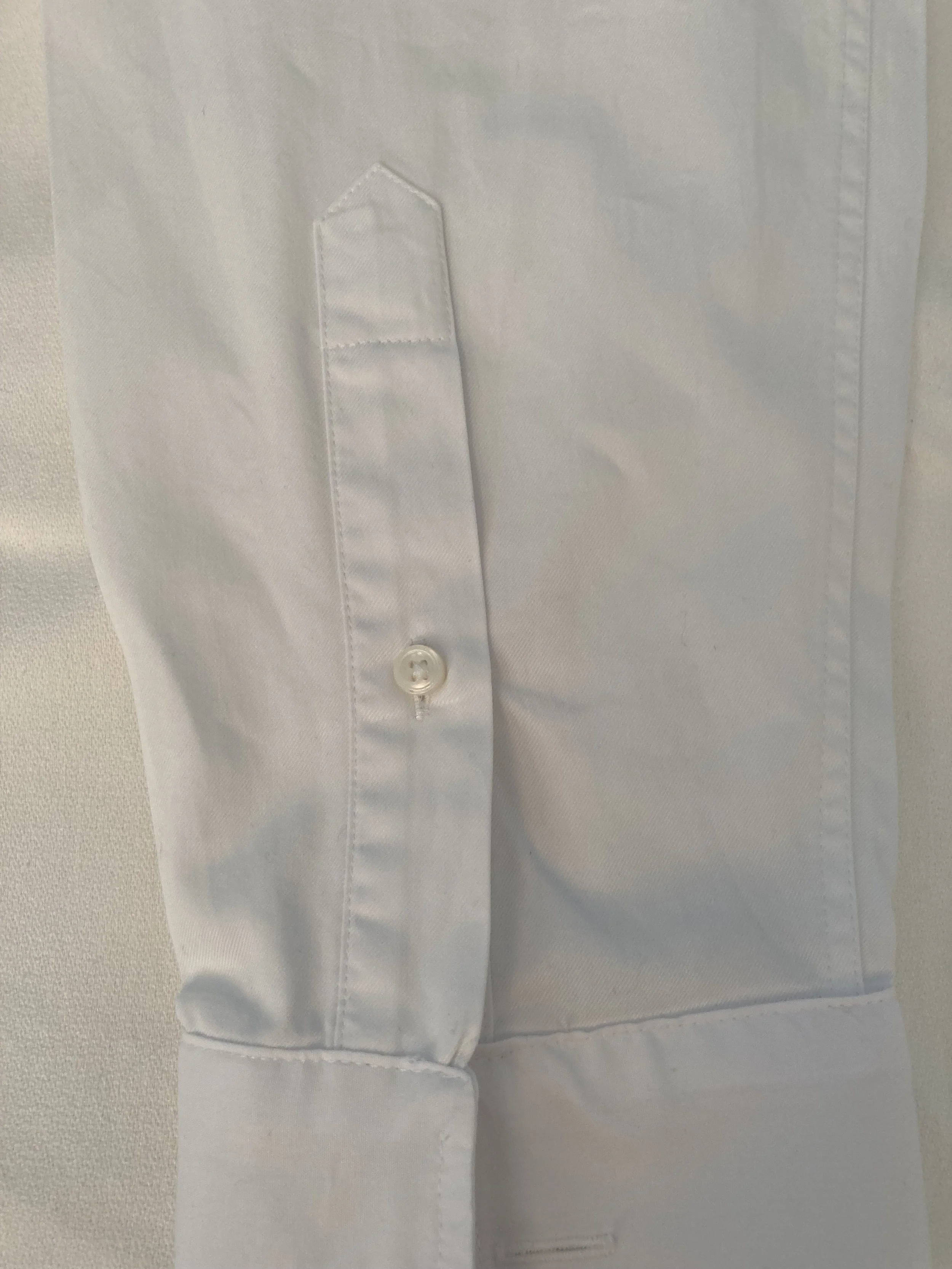Shirt sleeve shortening