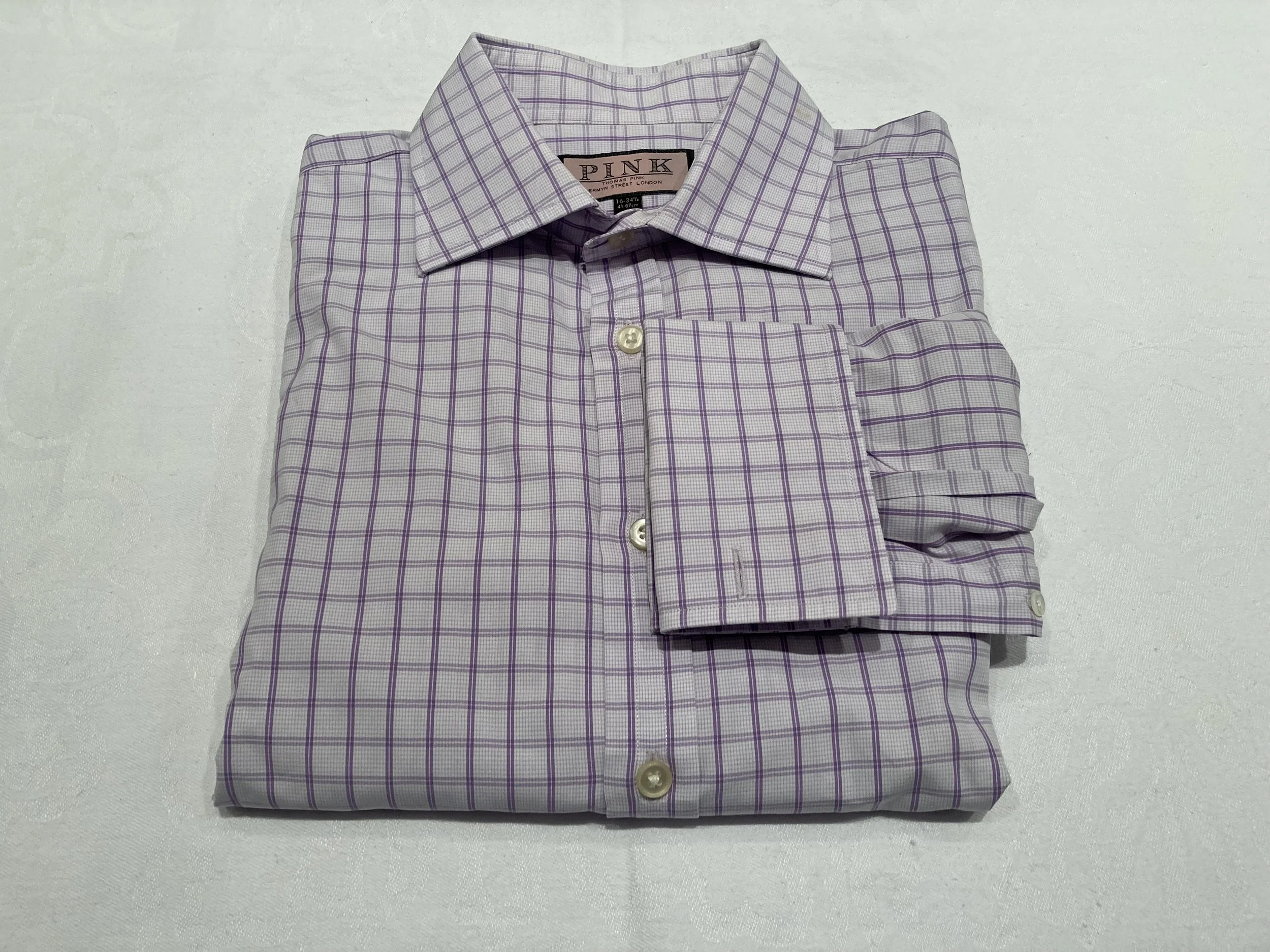St James Thrift Sale Thomas Pink shirt