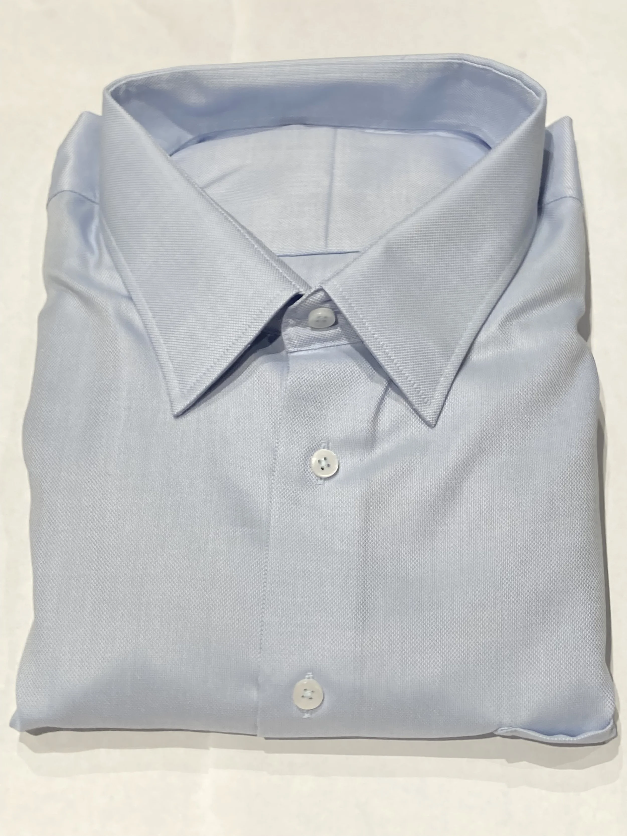Light Blue Dobby Shirt