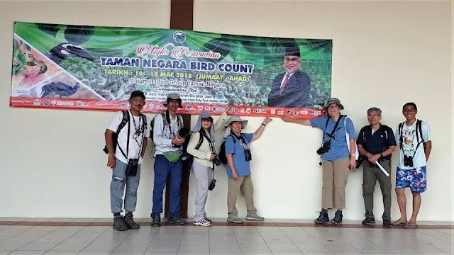 Taman Negara Bird Count 2018 